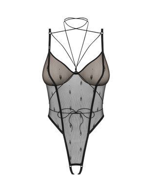 Боді Obsessive Anniverse Special crotchless teddy 2XL/3XL Obsessive  &mdash; фото