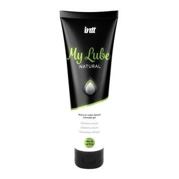 Лубрикант на водной основе Intt My Lube Natural, 100 мл, натуральный состав, без запаха, нелипкий SX0724 фото Купить   Intt (Бразилія-Португалія) 369 грн