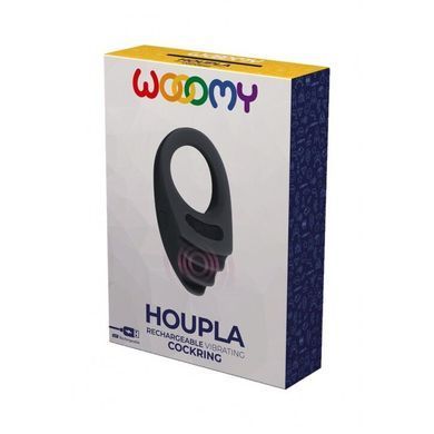 Ерекційне віброкільце Wooomy Houpla, 10 режимів вібрації, діаметр 3 см SO7439 фото Купити Ерекційне віброкільце Wooomy Houpla, 10 режимів вібрації, діаметр 3 см  Wooomy (Іспанія) 1 561 грн
