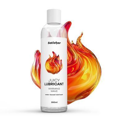 Лубрикант на водной основе Satisfyer Juicy Lubricant Warm Wave water based 300 мл SX2715 фото Купить Лубрикант на водной основе Satisfyer Juicy Lubricant Warm Wave water based 300 мл  Satisfyer  552 грн