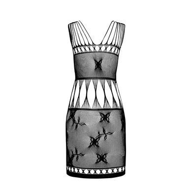 Бодістокінг мінісукня з метеликами Passion BS090 One Size black SO6388 фото Купити Бодістокінг мінісукня з метеликами Passion BS090 One Size black  Passion (Польща) 803 грн