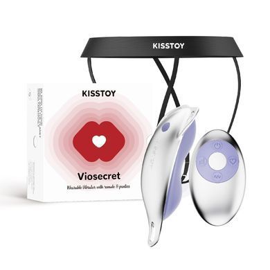 Вібратор у трусики KISSTOY Viosecret, пояс для фіксації та пульт ДК у комплекті SO9990 фото Купити Вібратор у трусики KISSTOY Viosecret, пояс для фіксації та пульт ДК у комплекті  KISSTOY  2 286 грн