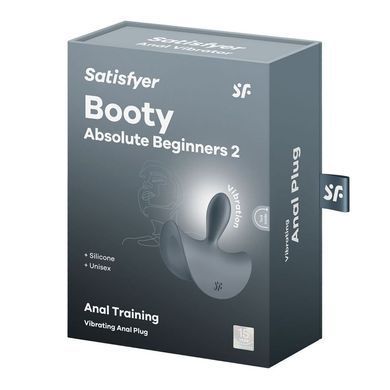 Анальна вібропробка Satisfyer Booty Absolute Beginners 2, для початківців, ввідна частина 3,5 см SX0665 фото Купити Анальна вібропробка Satisfyer Booty Absolute Beginners 2, для початківців, ввідна частина 3,5 см  Satisfyer (Німеччина) 1 265 грн