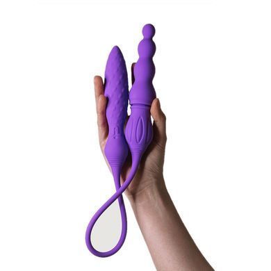 Вібратор двосторонній Adrien Lastic AD-2X з пультом LRS AD108735 фото Купити Вібратор двосторонній Adrien Lastic AD-2X з пультом LRS  Adrien Lastic 3 880 грн