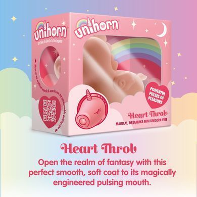 Вібратор-єдиноріжка Unihorn &ndash; Heart Throb, з пульсацією SX2865 фото Купити Вібратор-єдиноріжка Unihorn &ndash; Heart Throb, з пульсацією  Unihorn (Великобританія) 2 217 грн