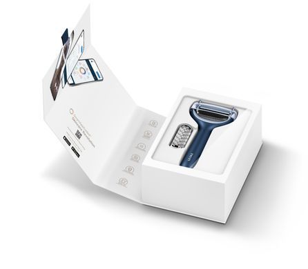 Електронний ролер для обличчя та тіла з мікроголками GESKE MicroNeedle Face&Body Roller 8в1 midnight HB0199 фото Купити Електронний ролер для обличчя та тіла з мікроголками GESKE MicroNeedle Face&Body Roller 8в1 midnight  GESKE 2 129 грн