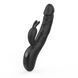 Вібратор-кролик з пульсацією Loviss Nico Thrusting Rabbit Vibrator, 9 режимів, подвійний відросток &mdash; фото 4