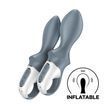 Анальный надувной вибратор Satisfyer Air Pump Booty 1, гибкий ствол SX2179 фото Купить Анальный надувной вибратор Satisfyer Air Pump Booty 1, гибкий ствол  Satisfyer  2 339 грн