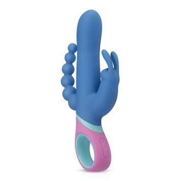 Вибратор-кролик с ротацией и анальным стимулятором PMV20 Vice - Double Vibrator SO4430 фото Купить   PMV20 (Нідерланди) 4 065 грн