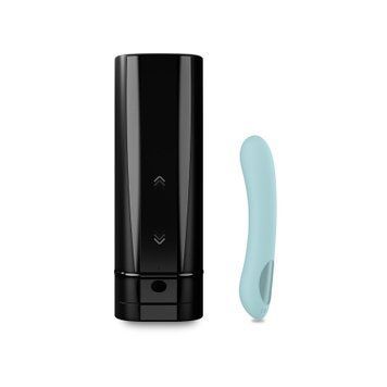 Інтерактивний набір мастурбатор + стимулятор точки G Kiiroo Onyx+ and Pearl 2+ Couple Set Turquoise SO8400 фото Купити Інтерактивний набір мастурбатор + стимулятор точки G Kiiroo Onyx+ and Pearl 2+ Couple Set Turquoise  Kiiroo (Нідерланди) 12 750 грн