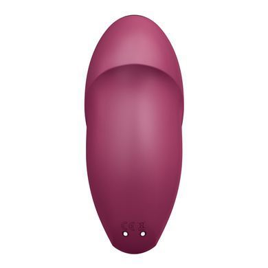 Вібростимулятор-пульсатор Satisfyer Tap & Climax 1 Red, ефект постукування пальцем, 2 мотори SX0566 фото Купити Вібростимулятор-пульсатор Satisfyer Tap & Climax 1 Red, ефект постукування пальцем, 2 мотори  Satisfyer (Німеччина) 1 588 грн