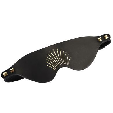 Роскошная маска на глаза Zalo Blindfolds Black, натуральная кожа SO8231 фото Купить   Zalo (США) 2 069 грн