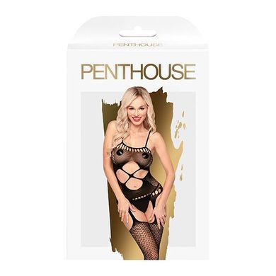 Бодістокінг з вирізом на животику Penthouse - Hot Nightfall Black S/L SO4396 фото Купити Бодістокінг з вирізом на животику Penthouse - Hot Nightfall Black S/L  Penthouse (Німеччина) 609 грн