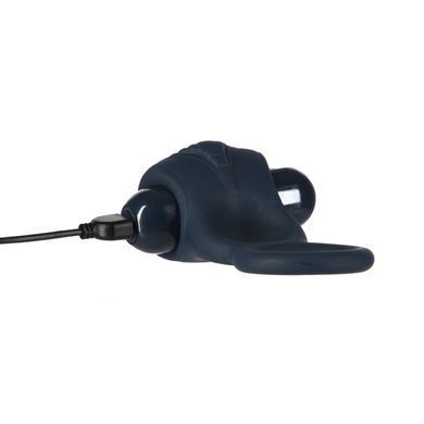 Подвійне ерекційне кільце з вібрацією Lux Active-Triad - Vibrating Dual Cock Ring, пульт ДК SO5575 фото Купити Подвійне ерекційне кільце з вібрацією Lux Active-Triad - Vibrating Dual Cock Ring, пульт ДК  Lux Active (Канада) 2 549 грн