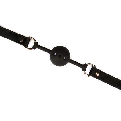 Кляп Liebe Seele Boudoir Amor Ball Gag Black SX1667 фото Купить   Liebe Seele (Японія) 886 грн
