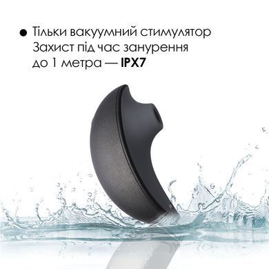 Вакуумный клиторальный смарт-стимулятор Svakom Pulse Galaxie Midnight Black, проектор звездного неба SO9678 фото Купить   Svakom (США) 4 240 грн