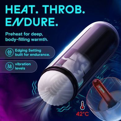 Смарт-мастурбатор Kaotik Labs The Cocoon, режим edging, пульсації, підігрів до 42 &deg;C SX3472 фото Купити Смарт-мастурбатор Kaotik Labs The Cocoon, режим edging, пульсації, підігрів до 42 &deg;C  Kaotik Labs (Китай) 8 199 грн