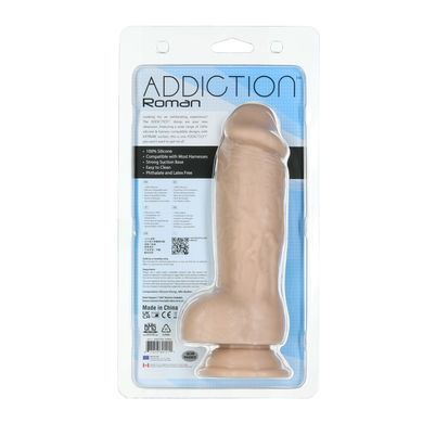 Реалистичный фаллоимитатор ADDICTION Roman 8&Prime; Girthy Dong, длина 22 см, диаметр 6 см SO6852 фото Купить   ADDICTION  2 004 грн