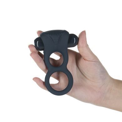 Подвійне ерекційне кільце з вібрацією Lux Active-Triad - Vibrating Dual Cock Ring, пульт ДК SO5575 фото Купити Подвійне ерекційне кільце з вібрацією Lux Active-Triad - Vibrating Dual Cock Ring, пульт ДК  Lux Active (Канада) 2 549 грн