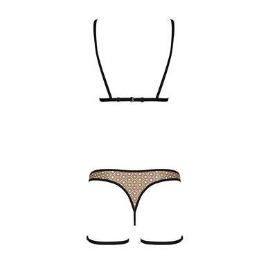 Еротичний комплект спідньої білизни Passion GABI SET L/XL beige, трусики з гартерами SO8436 фото Купити Еротичний комплект спідньої білизни Passion GABI SET L/XL beige, трусики з гартерами  Passion (Польща) 2 124 грн