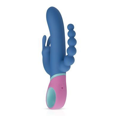 Вибратор-кролик с ротацией и анальным стимулятором PMV20 Vice - Double Vibrator SO4430 фото Купить   PMV20 (Нідерланди) 4 065 грн