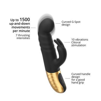 Вібратор Dorcel G-STORMER зі зворотно-поступальним рухом головки, стимуляція точки G SO2842 фото Купити Вібратор Dorcel G-STORMER зі зворотно-поступальним рухом головки, стимуляція точки G  Dorcel (Франція) 6 966 грн