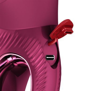 Вібратор-кролик Fun Factory MISS BI Wine Red, 2 незалежні мотори, діаметр 4,2 см SX4244 фото Купити Вібратор-кролик Fun Factory MISS BI Wine Red, 2 незалежні мотори, діаметр 4,2 см  Fun Factory  1 659 грн