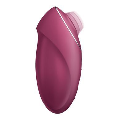 Вібростимулятор-пульсатор Satisfyer Tap & Climax 1 Red, ефект постукування пальцем, 2 мотори SX0566 фото Купити Вібростимулятор-пульсатор Satisfyer Tap & Climax 1 Red, ефект постукування пальцем, 2 мотори  Satisfyer (Німеччина) 1 588 грн