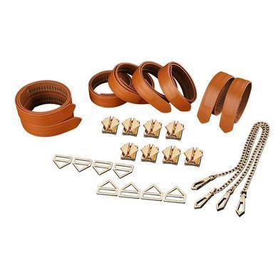 Набір із 8 ременів для зв'язування LOCKINK 8-Bondage-Straps Restraint Set - Brown SX0834 фото Купити Набір із 8 ременів для зв'язування LOCKINK 8-Bondage-Straps Restraint Set - Brown  LOCKINK (Китай) 7 576 грн
