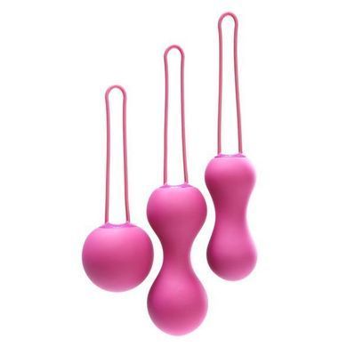 Набор вагинальных шариков Je Joue - Ami Fuchsia, диаметр 3,8-3,3-2,7см, вес 54-71-100гр + подарок косметичка SO3044 фото Купить   Je Joue (Великобританія) 2 374 грн