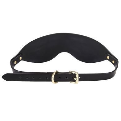 Роскошная маска на глаза Zalo Blindfolds Black, натуральная кожа SO8231 фото Купить   Zalo (США) 2 069 грн