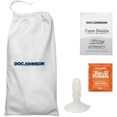 Фалоімітатор Doc Johnson The Realistic Cock ULTRASKYN 7 Inch with Balls Vanilla (м'яте паковання!!!) SX4442-R фото Купити Фалоімітатор Doc Johnson The Realistic Cock ULTRASKYN 7 Inch with Balls Vanilla (м'яте паковання!!!)   2 218 грн