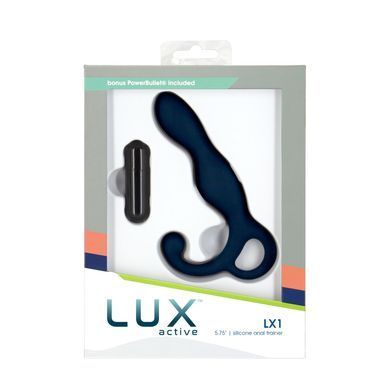 Масажер простати Lux Active LX1 Anal Trainer 5.75&Prime;, Dark Blue, віброкуля в комплекті SO6837 фото Купити Масажер простати Lux Active LX1 Anal Trainer 5.75&Prime;, Dark Blue, віброкуля в комплекті  Lux Active (Канада) 1 043 грн