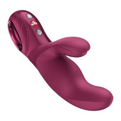 Вібратор-кролик Fun Factory MISS BI Wine Red, 2 незалежні мотори, діаметр 4,2 см SX4244 фото Купити Вібратор-кролик Fun Factory MISS BI Wine Red, 2 незалежні мотори, діаметр 4,2 см  Fun Factory  1 659 грн