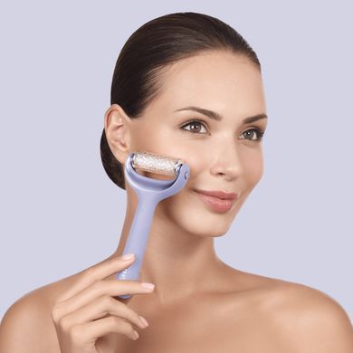 Електронний ролер для обличчя та тіла з мікроголками GESKE MicroNeedle Face&Body Roller 8в1 purple HB0200 фото Купити Електронний ролер для обличчя та тіла з мікроголками GESKE MicroNeedle Face&Body Roller 8в1 purple  GESKE 2 129 грн