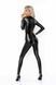 Комбинезон с мокрым эффектом Noir Handmade F293 Powerwetlook catsuit with front zipper, XXL SX0193 фото 3