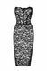 Платье Noir Handmade F301 Catalyst, S, black, миди, кружево, открытые плечи, шнуровка на спине SX0243 фото 5