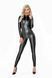 Комбинезон с мокрым эффектом Noir Handmade F293 Powerwetlook catsuit with front zipper, XXL SX0193 фото 2