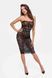 Платье Noir Handmade F301 Catalyst, S, black, миди, кружево, открытые плечи, шнуровка на спине SX0243 фото 3