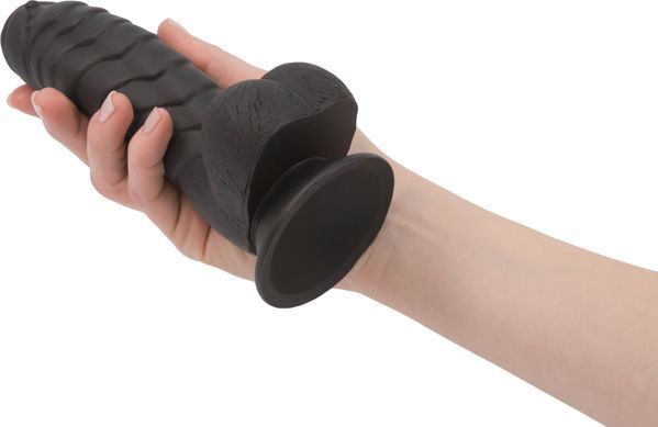 Фалоімітатор ADDICTION Ben 7" Dildo With Balls Black, віброкуля в подарунок SX3156 фото Купити Фалоімітатор ADDICTION Ben 7" Dildo With Balls Black, віброкуля в подарунок  ADDICTION  1 653 грн
