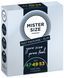 Набор презервативов Mister Size - pure feel - 47&ndash;49&ndash;53 (3 condoms), 3 размера, толщина 0,05 мм SO8039 фото 1