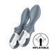 Анальный надувной вибратор Satisfyer Air Pump Booty 1, гибкий ствол SX2179 фото 1