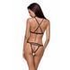 Трусики-стринги из стреп Passion Exclusive KELIS THONG L/XL, black PS27504 фото 2