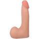 Фалоімітатор Doc Johnson The Realistic Cock ULTRASKYN 7 Inch with Balls Vanilla (м'яте паковання!!!) SX4442-R фото 3