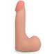 Фалоімітатор Doc Johnson The Realistic Cock ULTRASKYN 7 Inch with Balls Vanilla (м'яте паковання!!!) SX4442-R фото 1