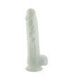 Фалоімітатор ADDICTION Pearl 8.5" Dildo with Balls, віброкуля в подарунок