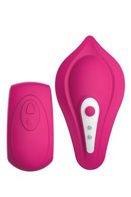 Вибратор в трусики Liebe Panty Vibe Recargable Cerise, нагрев до 39 &deg;C, пульт, трусики S-M в комплекте SX1594 фото Купить   Liebe (Іспанія) 2 771 грн