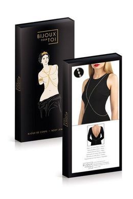 Сріблястий ланцюжок для бюста Bijoux Pour Toi &ndash; Elena Silver зі стразами SO5987 фото Купити Сріблястий ланцюжок для бюста Bijoux Pour Toi &ndash; Elena Silver зі стразами  Bijoux Pour Toi  452 грн