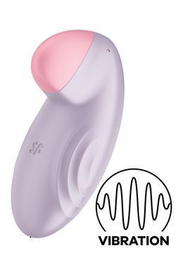 Смарт-вибратор для клитора Satisfyer Tropical Tip Light Lilac SO7141 фото Купить   Satisfyer (Німеччина) 1 588 грн