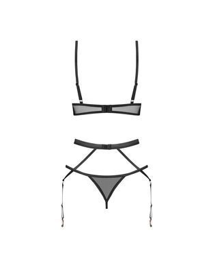 Комплект Obsessive Euridia 3-pcs set XS/S SX3586 фото Купити Комплект Obsessive Euridia 3-pcs set XS/S  Obsessive (Польща) 1 799 грн